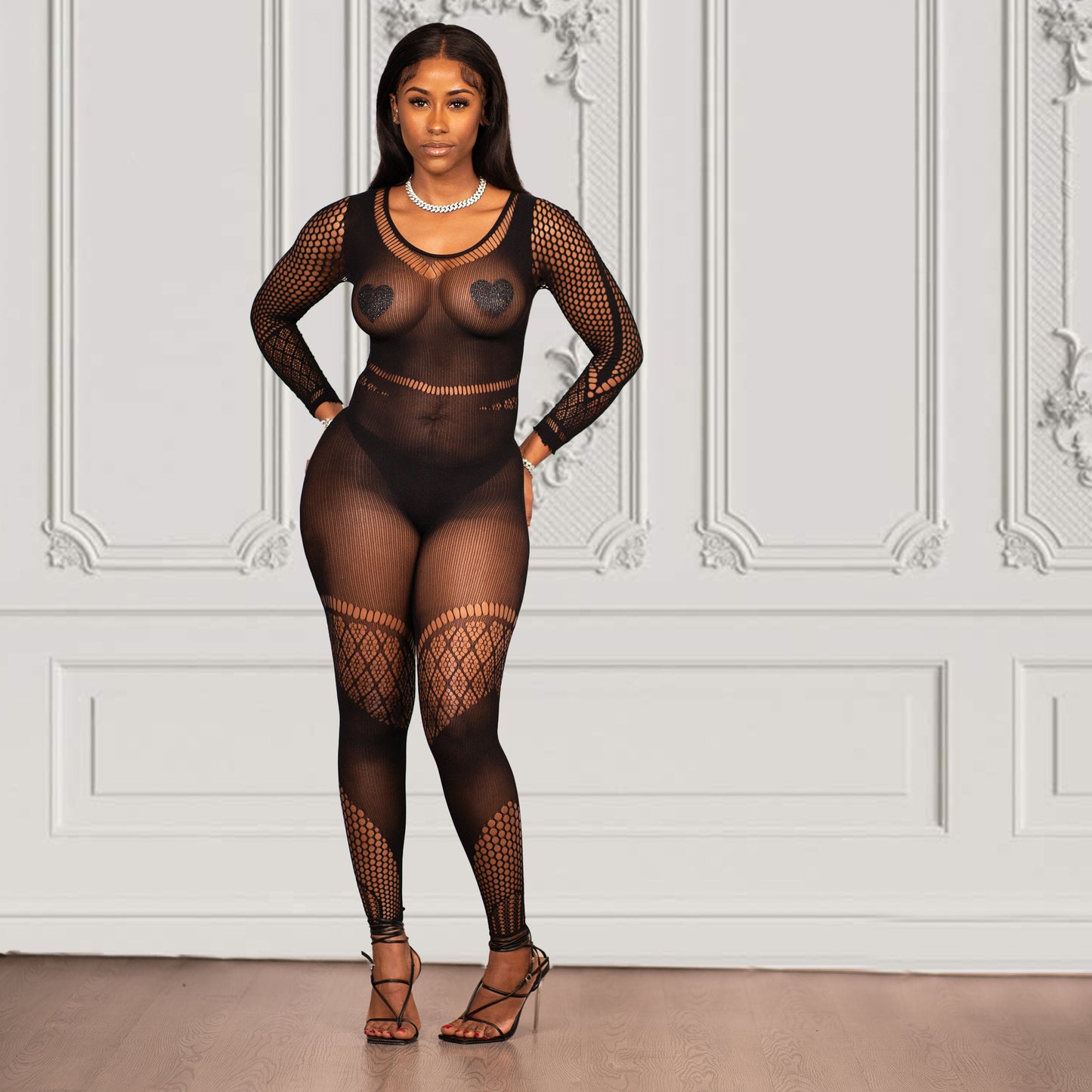 Cammie Mesh Jumpsuit